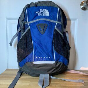 The North Face Yavapai Backpack – Blue & Gray – Barely Used